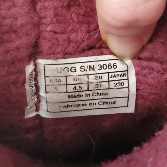 Authentic Ugg Knit Boots Size 6 - Picture 8 of 9